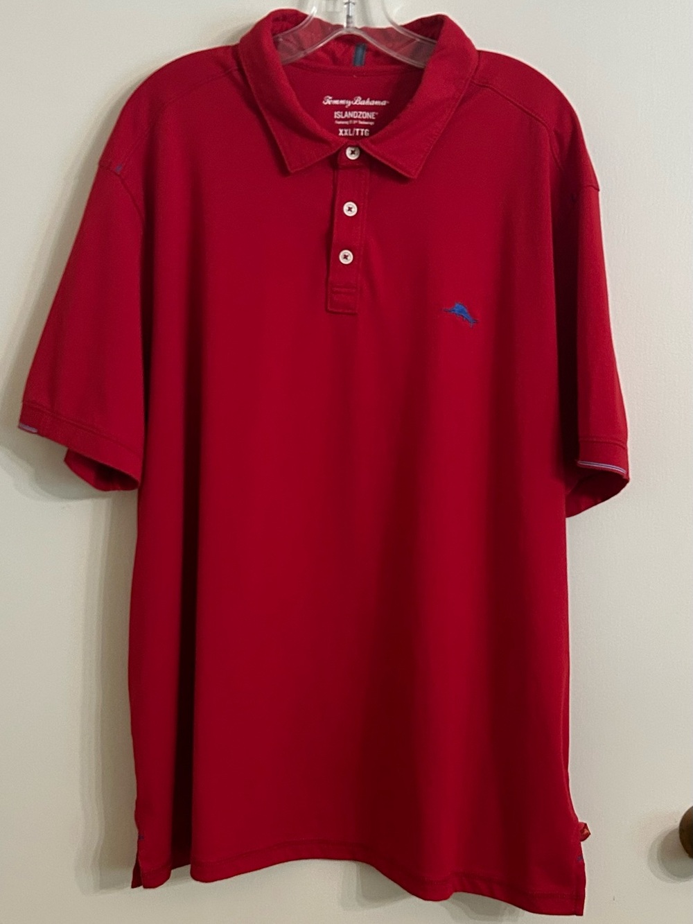 Tommy Bahama Island Zone Red Polo